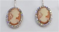 Boucles d'oreilles Stocco Gioielli Femme in Argent Zirconia SCC - SCC